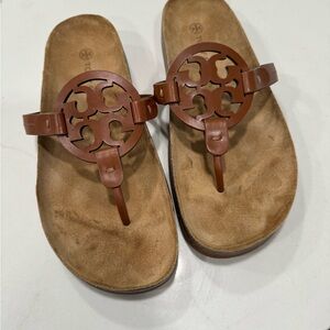 Tory Burch sandals, size 8. Worn once!